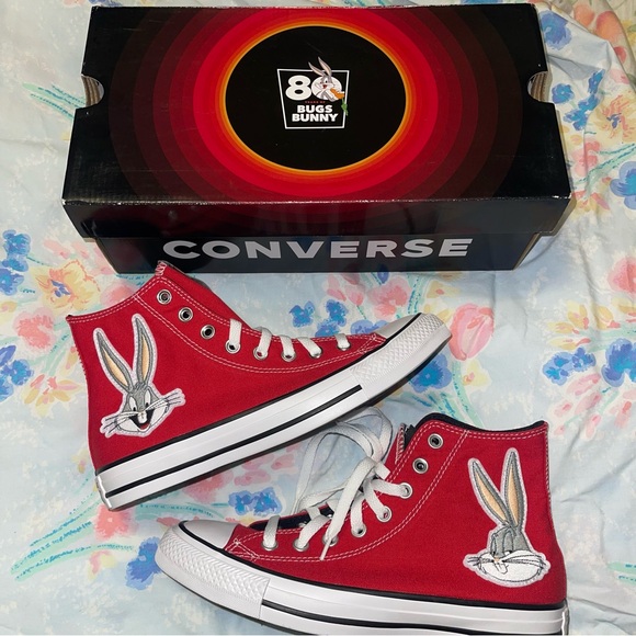 Converse Shoes - Converse Looney Tunes x Chuck Taylor All Star 80th Anni. Size Men 7 Womens 9 NIB
